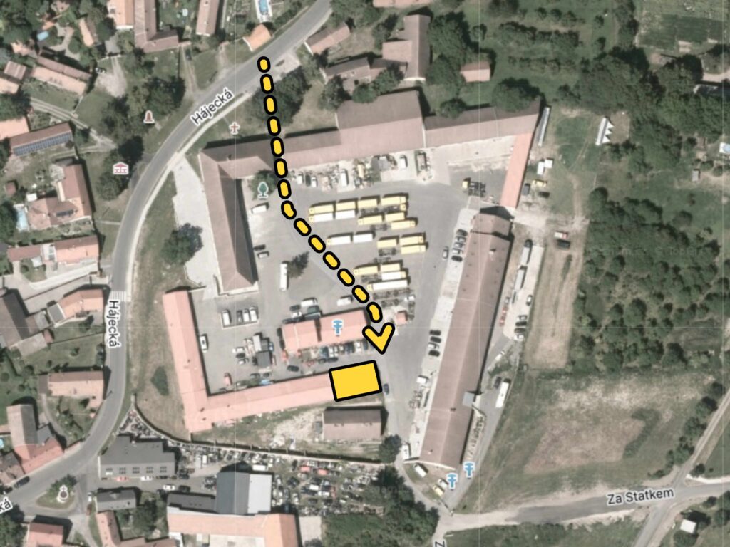 Poloha Autostrahy na Google Maps